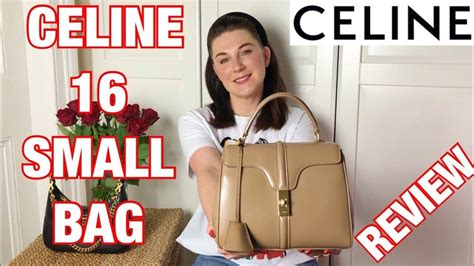 celine 16 strap|celine 16 bag review.